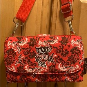 Wisconsin Badgers Quilted Cotton Wallet